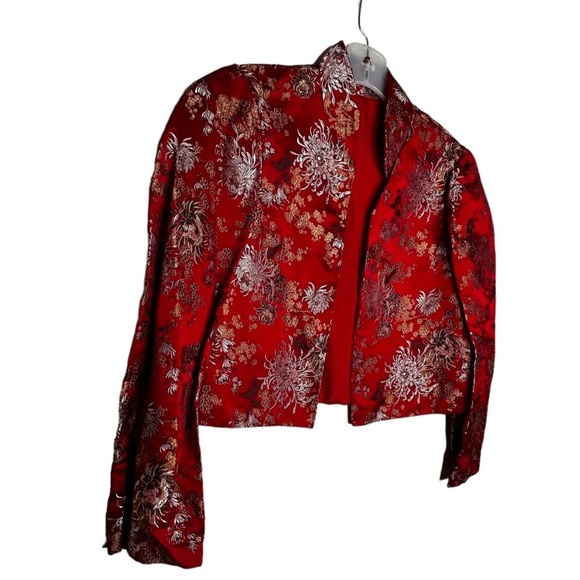 Vintage‎ Cropped Red Jacket - Picture 4 of 4